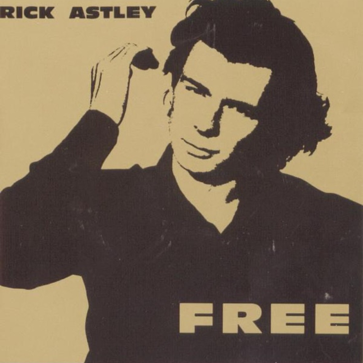 Free (album) by Rick Astley album cover
