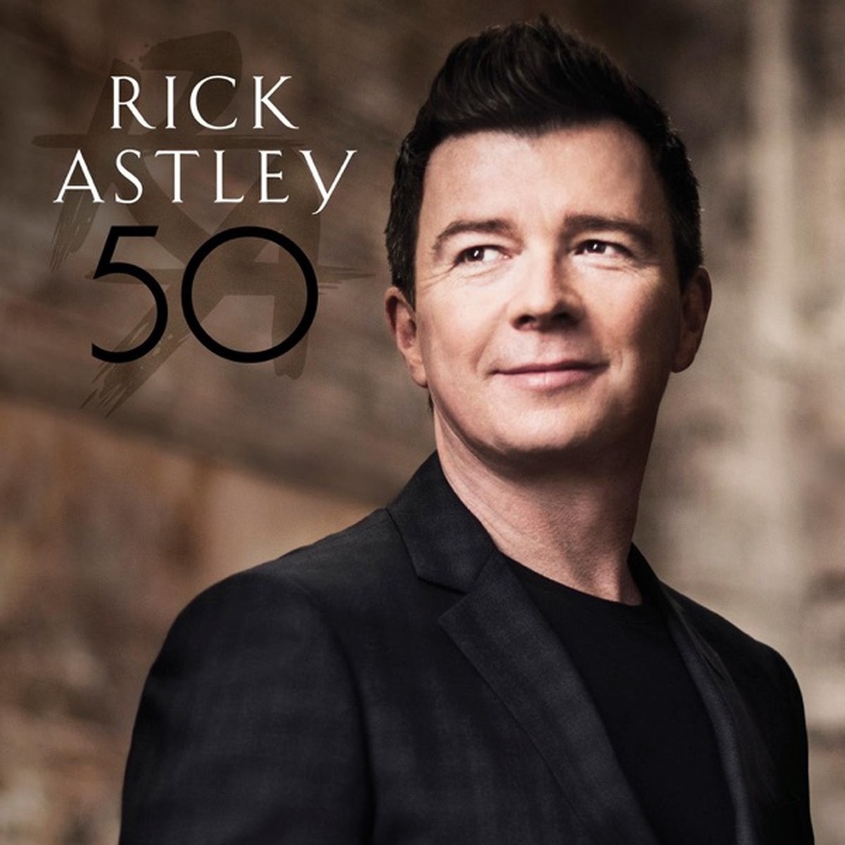 50 (album) by Rick Astley album cover