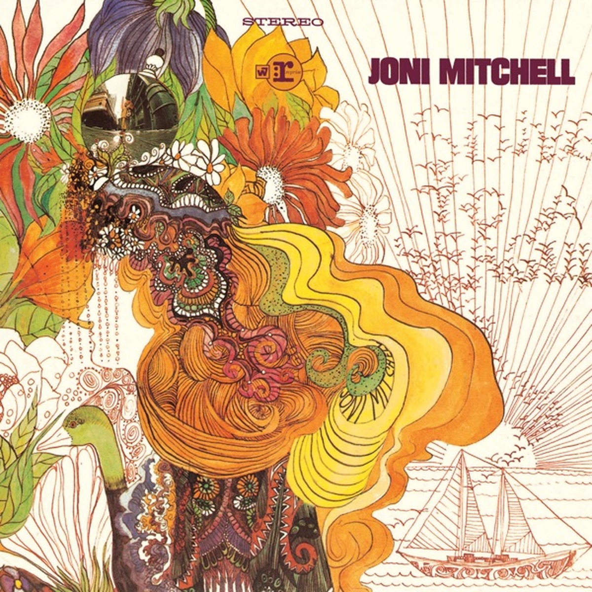 Song to a Seagull by Joni Mitchell album cover