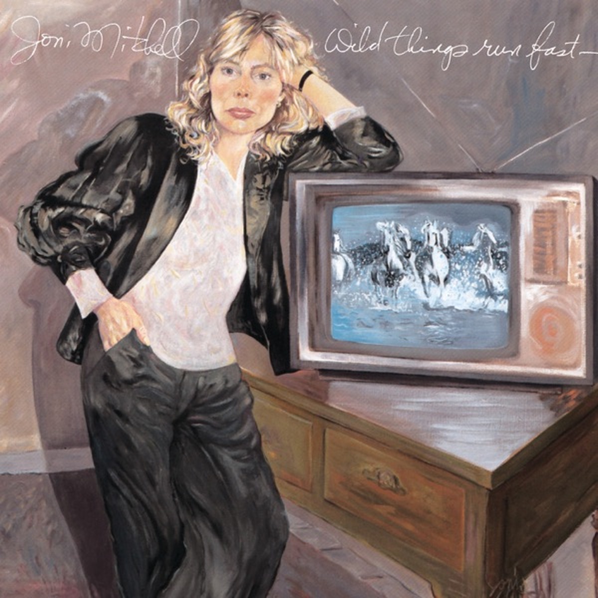 Wild Things Run Fast by Joni Mitchell album cover