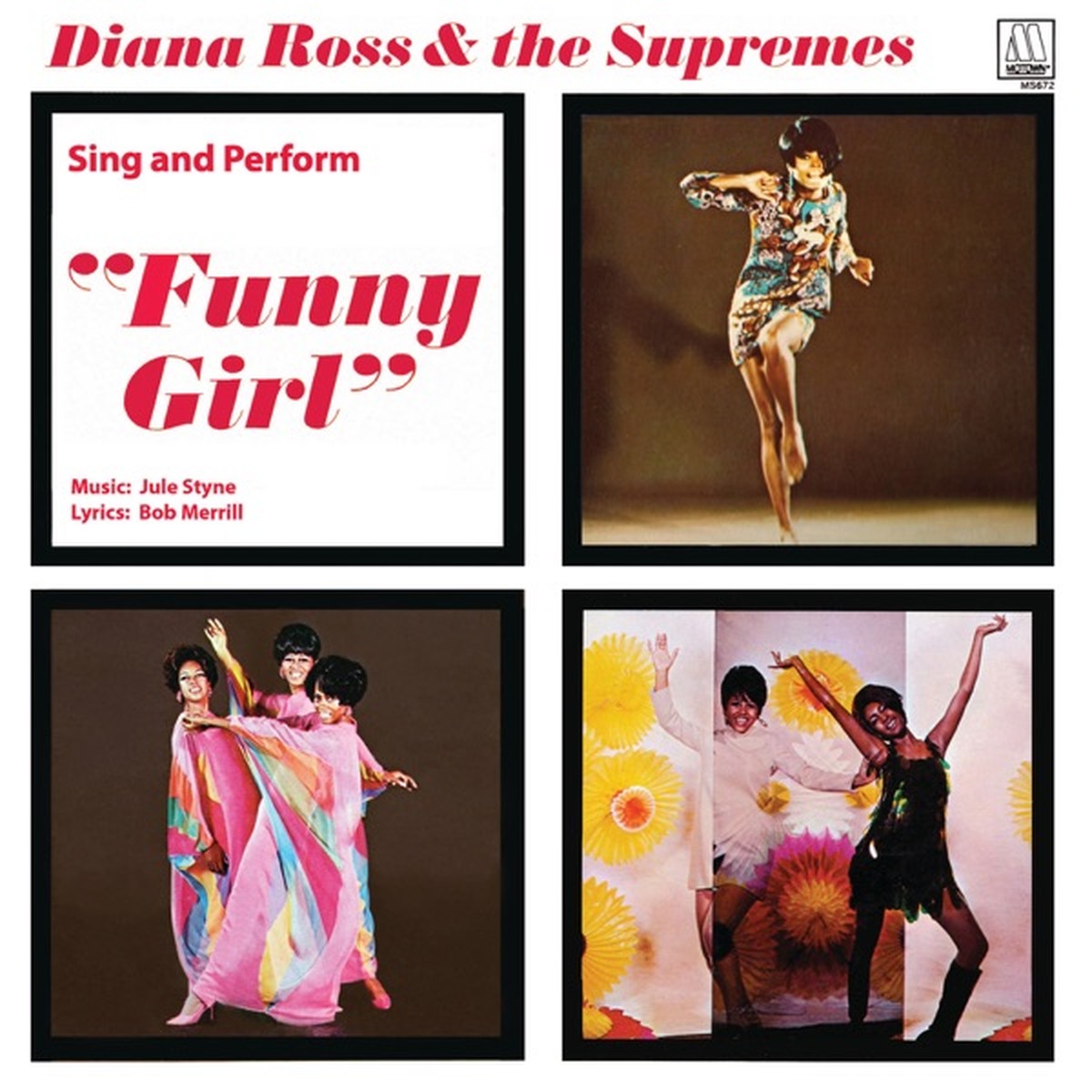 Diana Ross & the Supremes Sing and Perform "Funny Girl" by The Supremes album cover