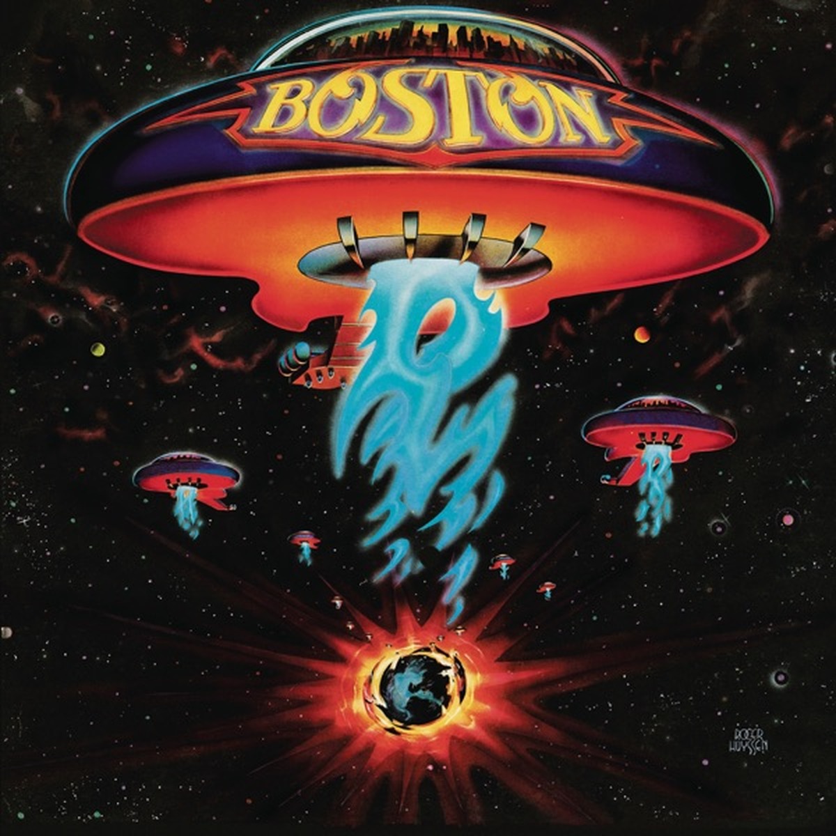 Boston (album) by Boston album cover