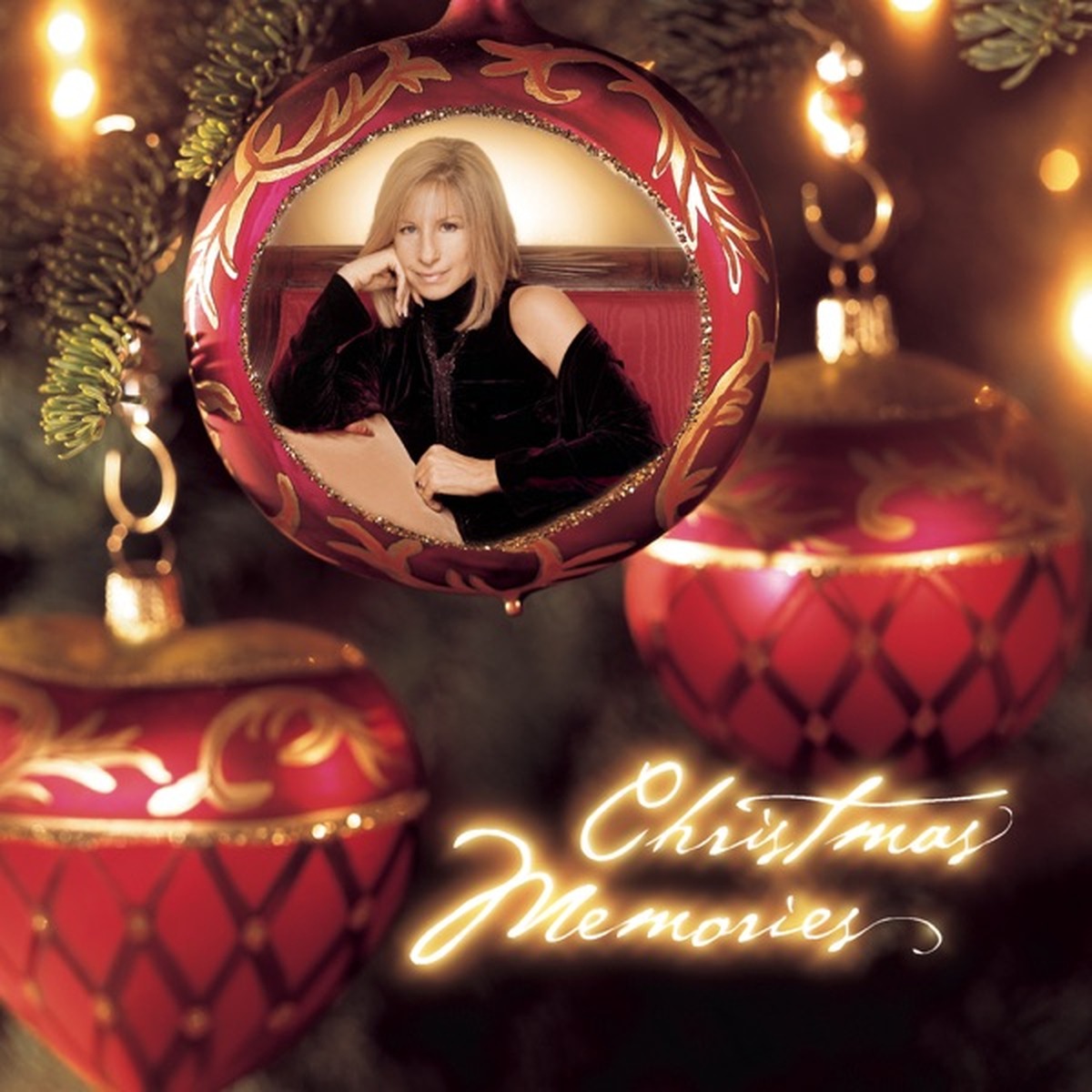Christmas Memories by Barbra Streisand album cover