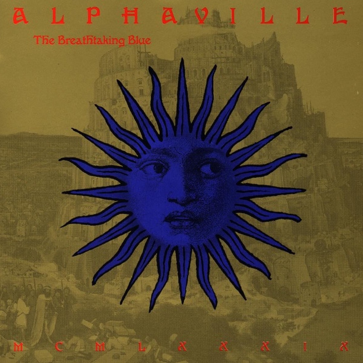 The Breathtaking Blue by Alphaville album cover