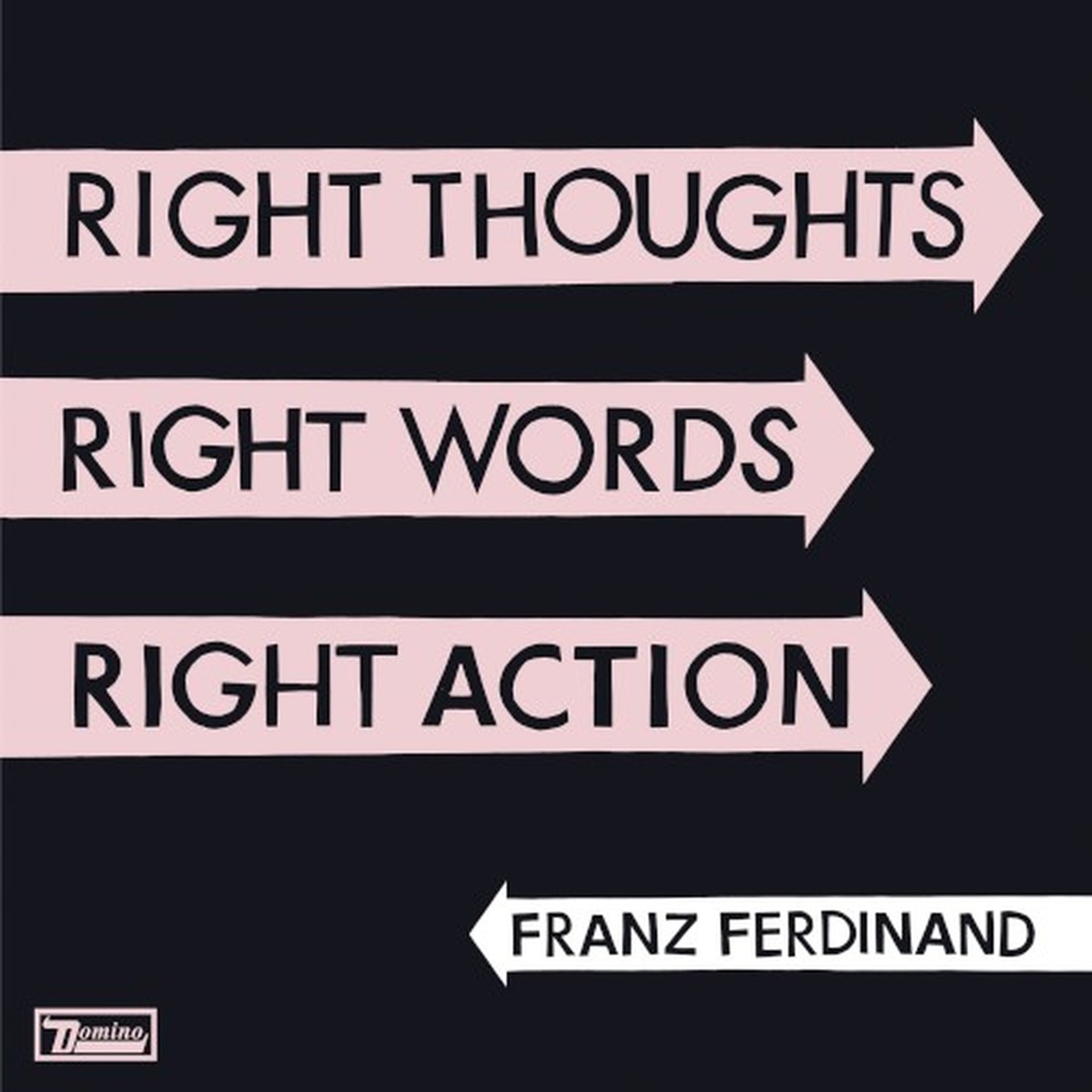 Right Thoughts, Right Words, Right Action by Franz Ferdinand album cover