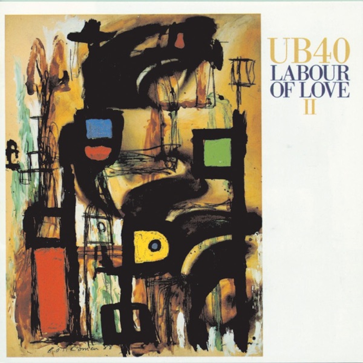 Labour of Love II by UB40 album cover