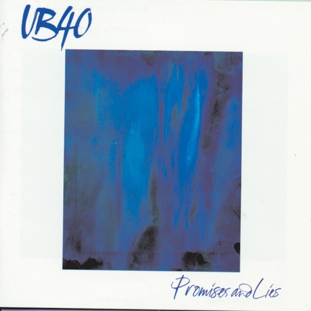 Promises and Lies by UB40 album cover