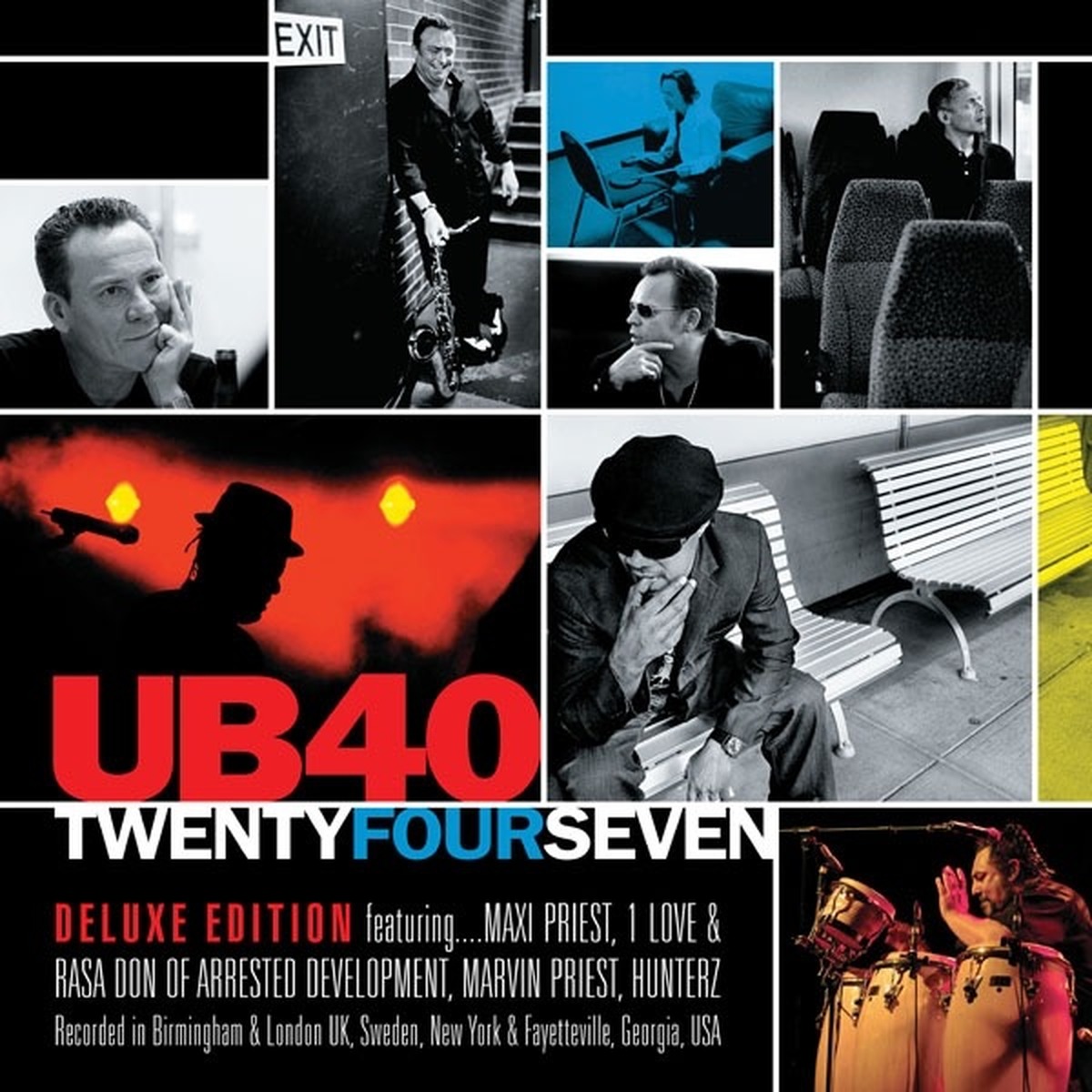 TwentyFourSeven by UB40 album cover