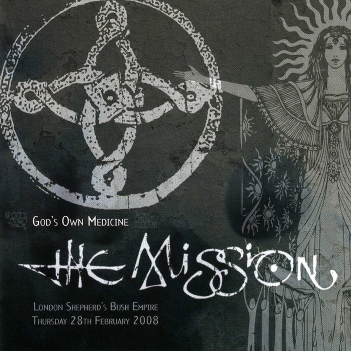 God's Own Medicine by The Mission album cover