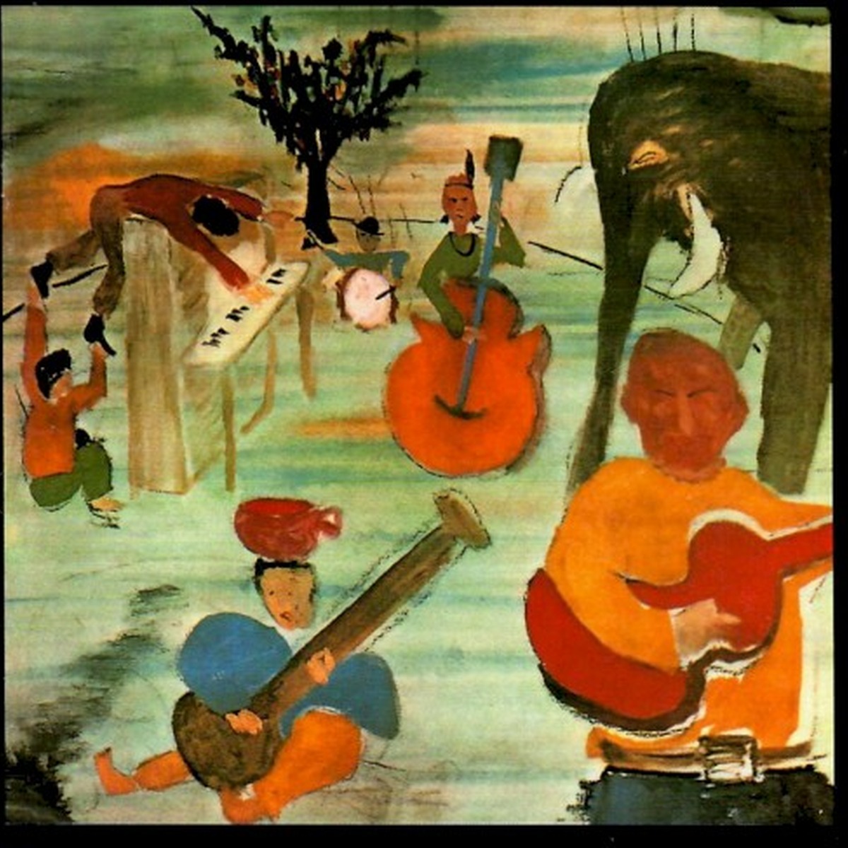 Music from Big Pink by The Band album cover
