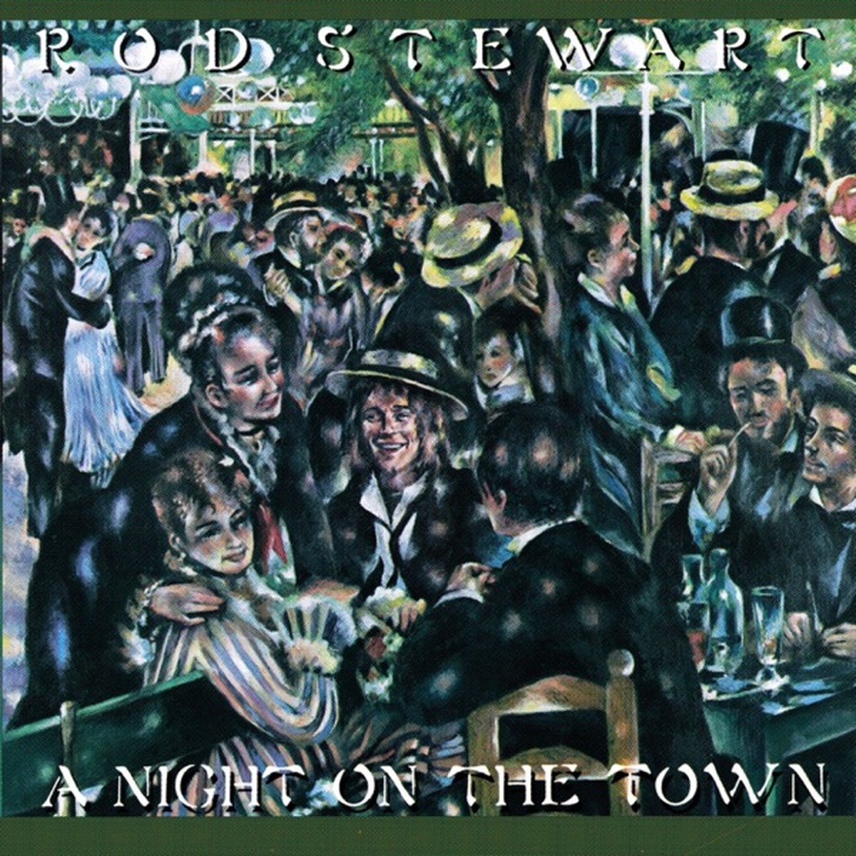 A Night on the Town (Rod Stewart album) by Rod Stewart album cover