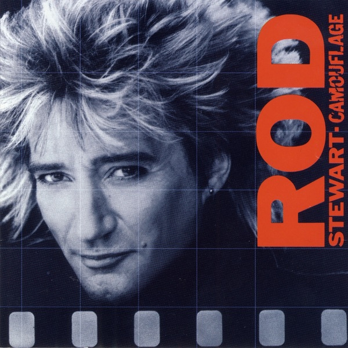 Camouflage (Rod Stewart album) by Rod Stewart album cover