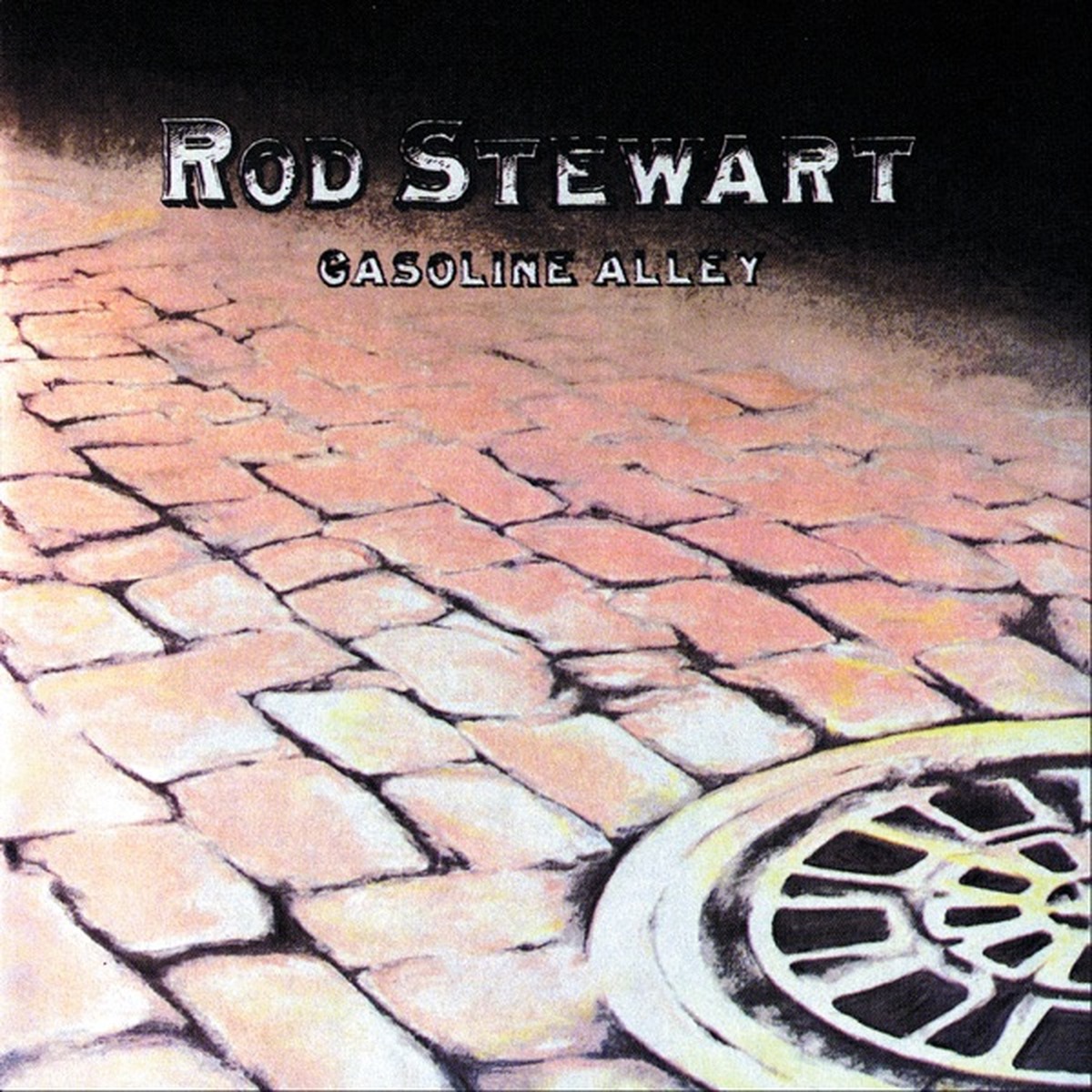 Gasoline Alley (album) by Rod Stewart album cover