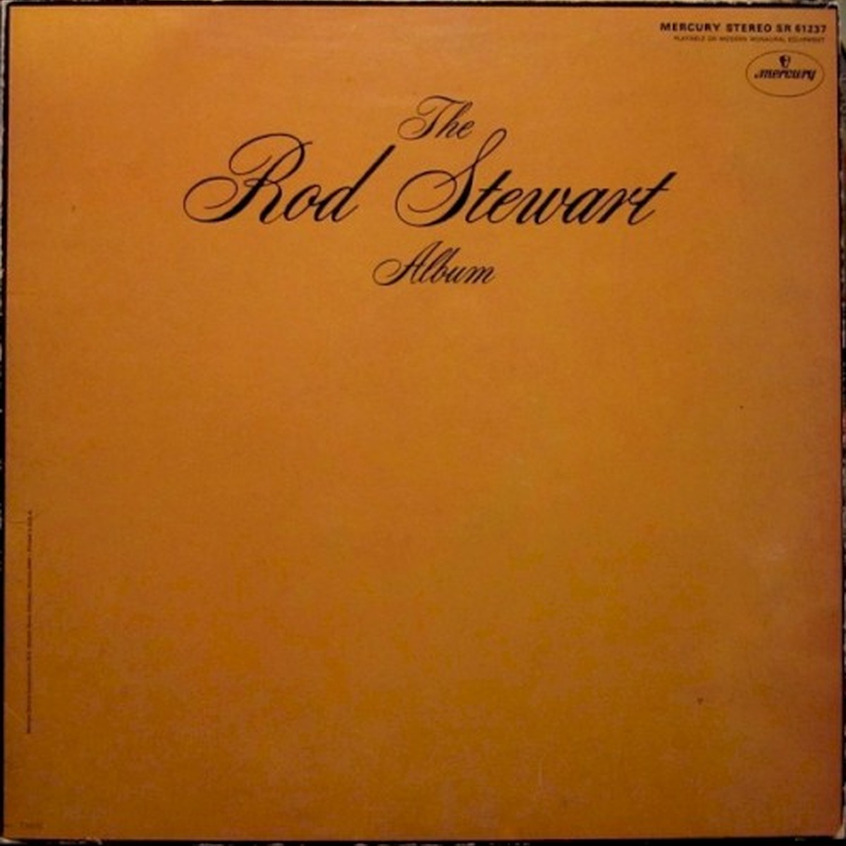 An Old Raincoat Won't Ever Let You Down by Rod Stewart album cover