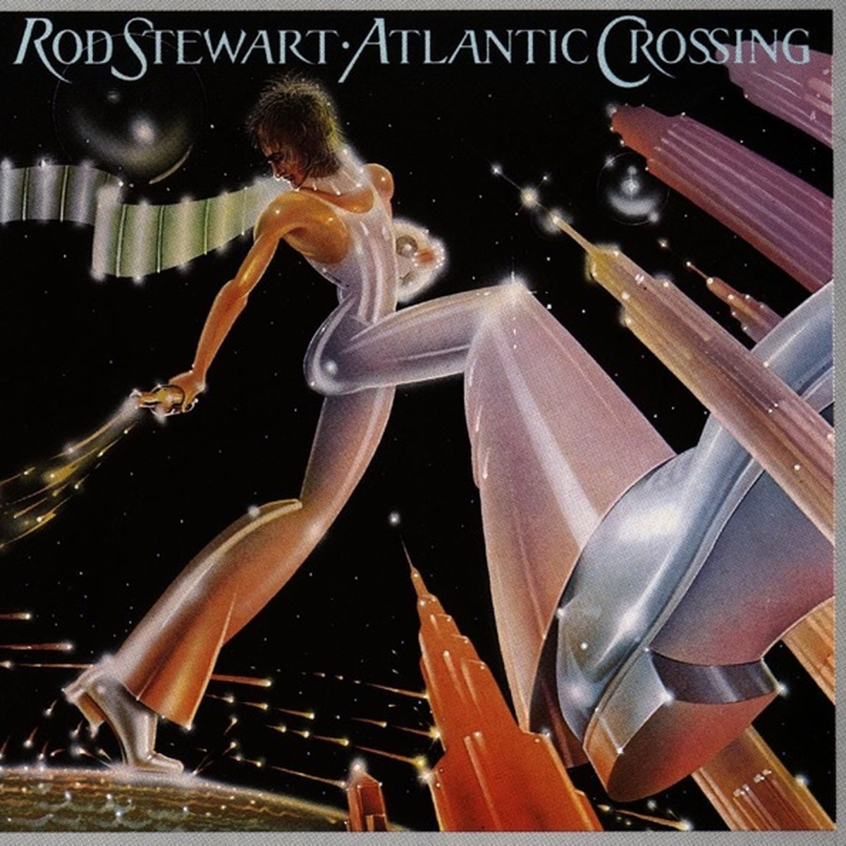 Atlantic Crossing by Rod Stewart album cover