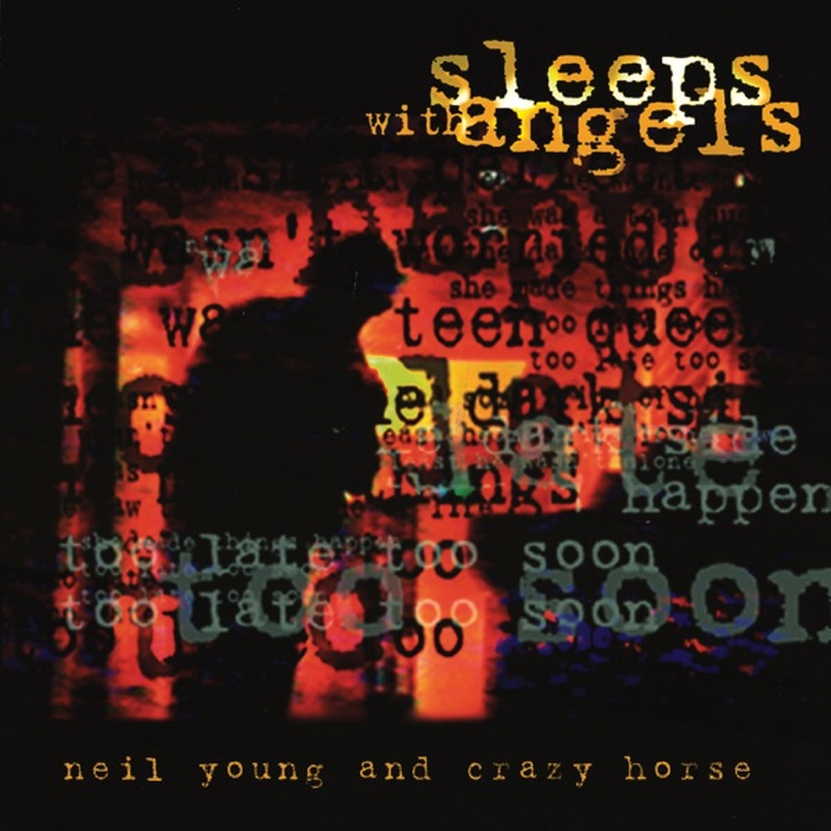 Sleeps with Angels by Neil Young album cover