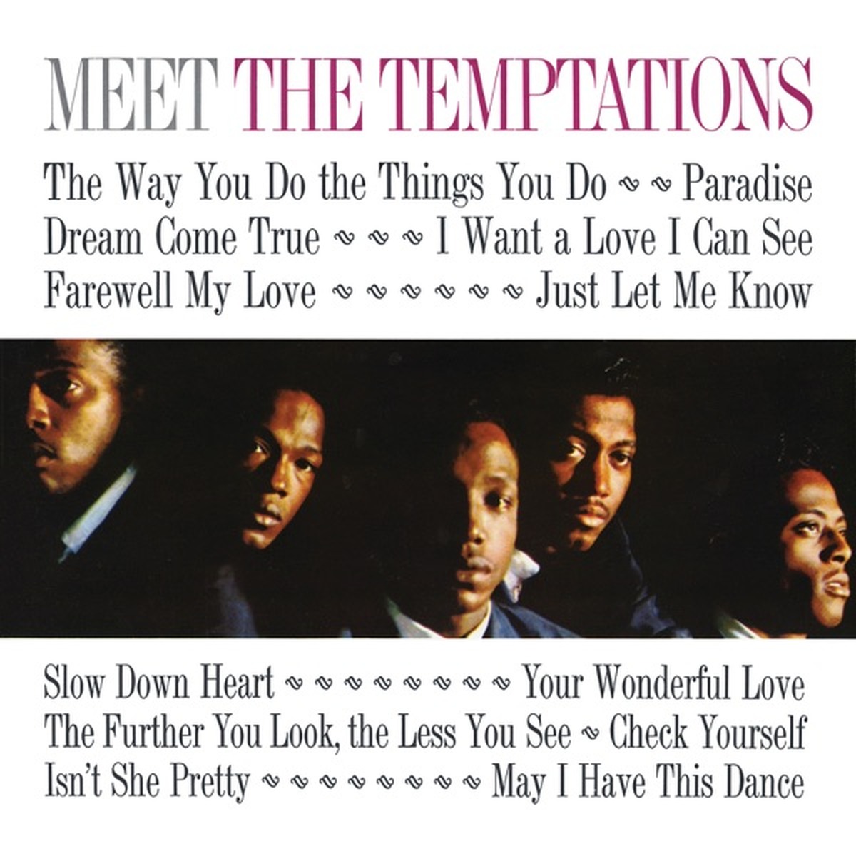 Meet the Temptations by The Temptations album cover