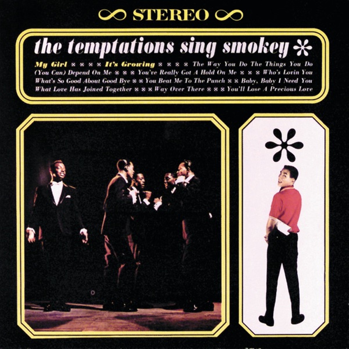 The Temptations Sing Smokey by The Temptations album cover