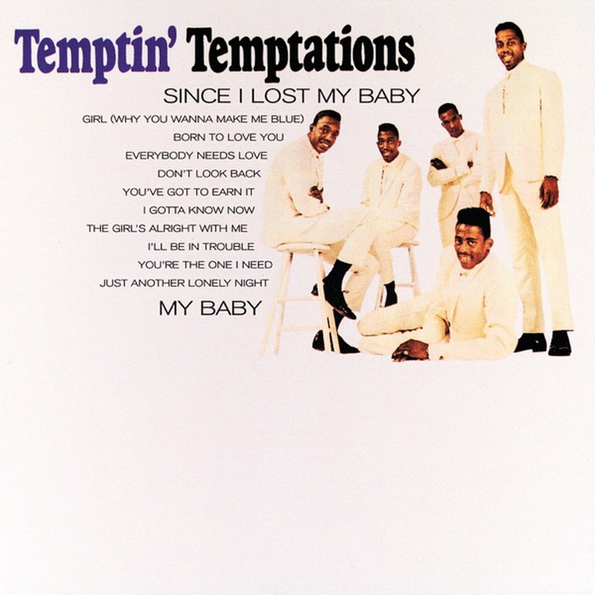 The Temptin' Temptations by The Temptations album cover
