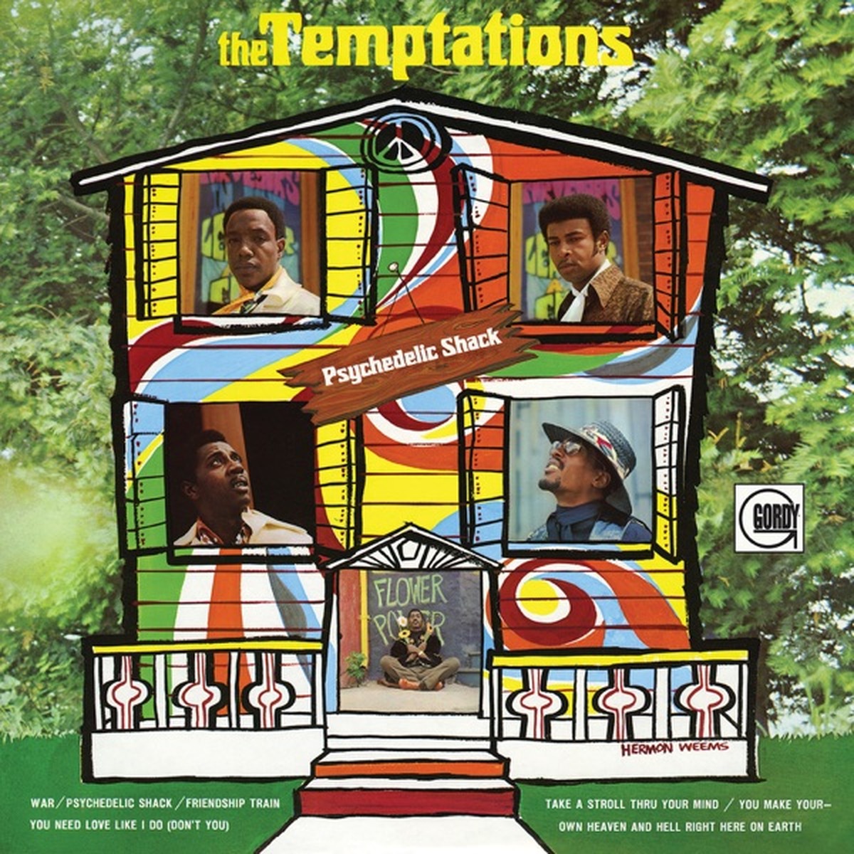 Psychedelic Shack by The Temptations album cover