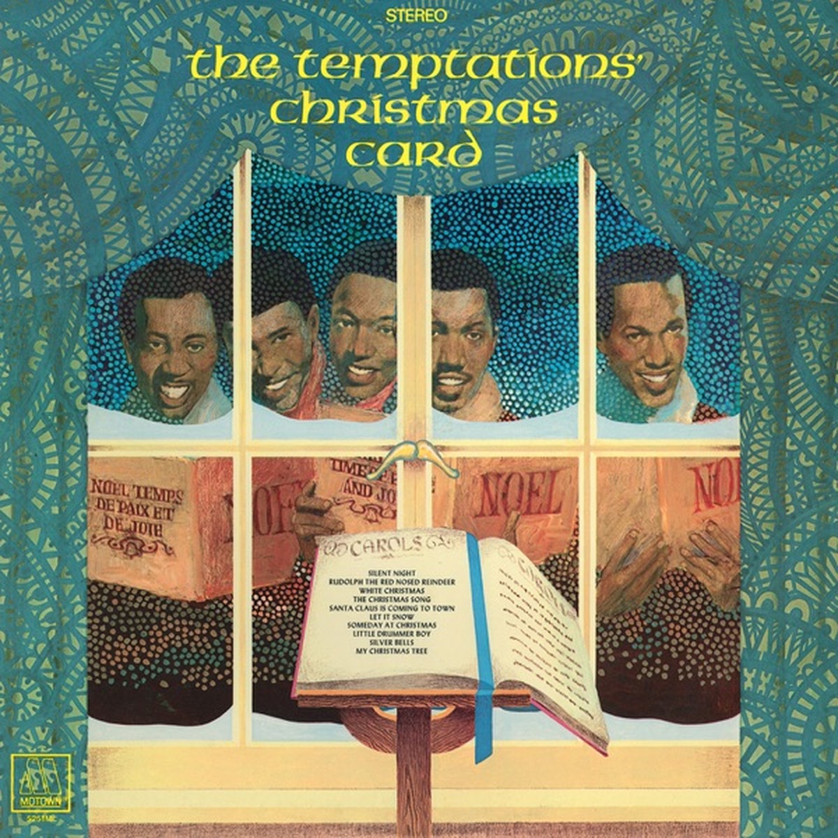 The Temptations Christmas Card by The Temptations album cover