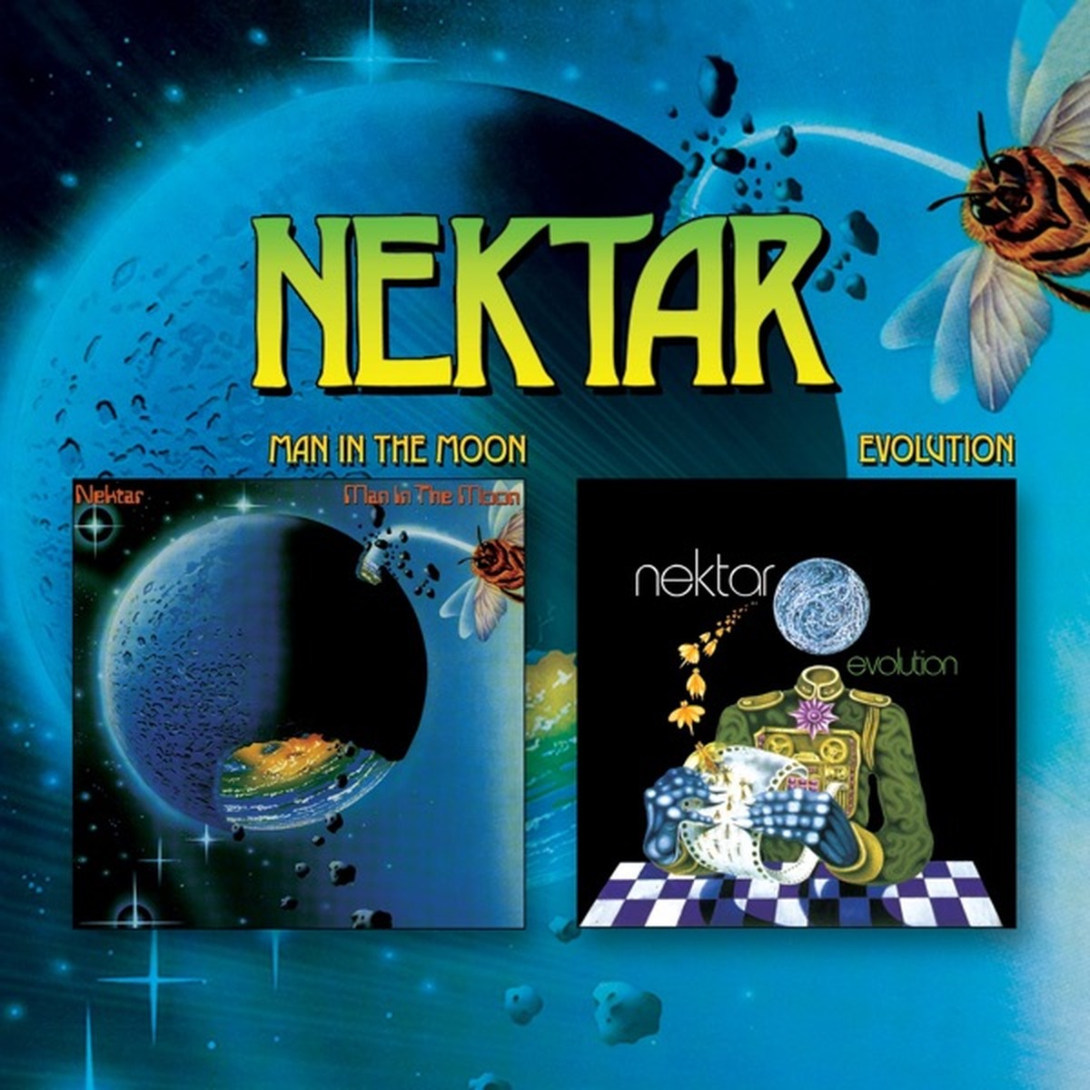 Man in the Moon by Nektar album cover