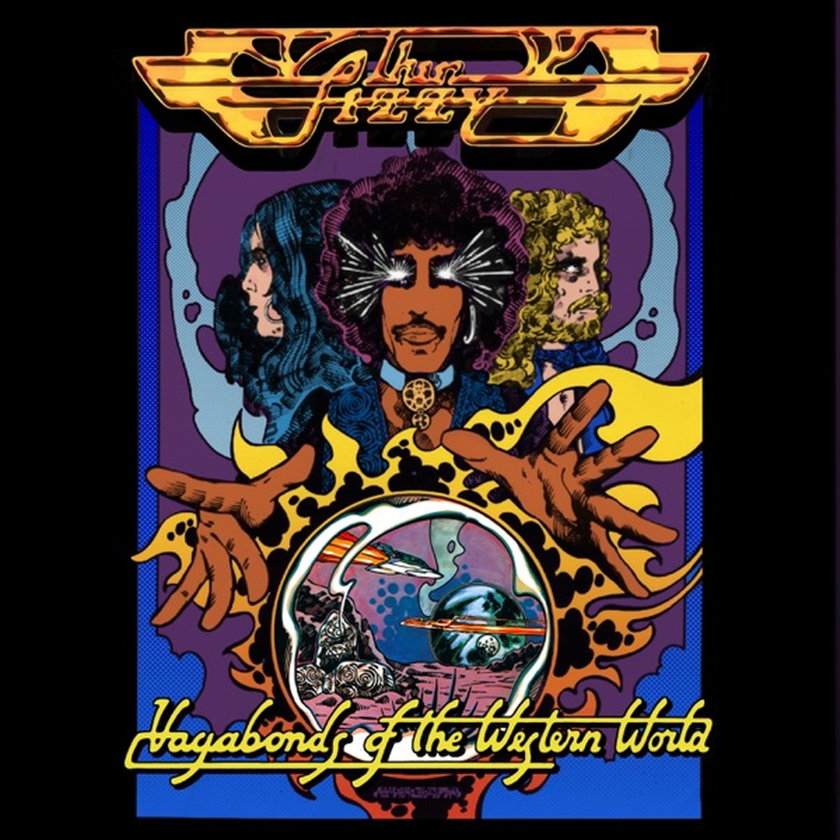 Vagabonds of the Western World by Thin Lizzy album cover
