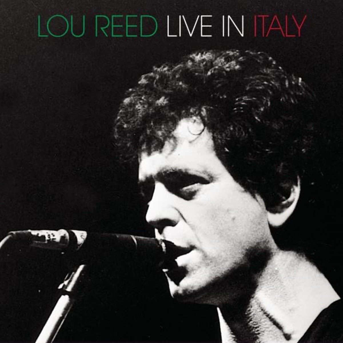 Live in Italy by Lou Reed album cover