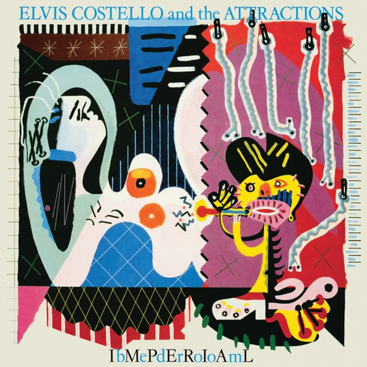 Imperial Bedroom by Elvis Costello album cover