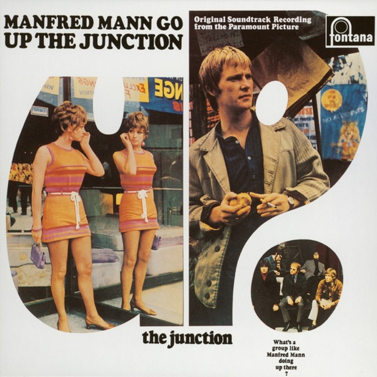 Up the Junction (soundtrack) by Manfred Mann album cover