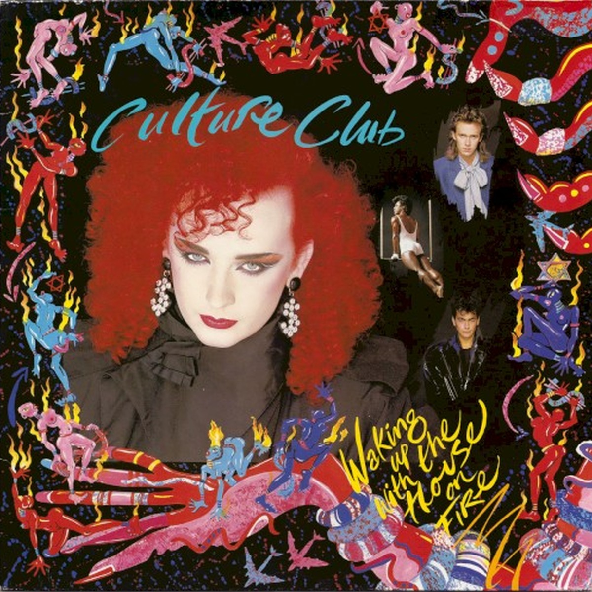 Waking Up with the House on Fire by Culture Club album cover