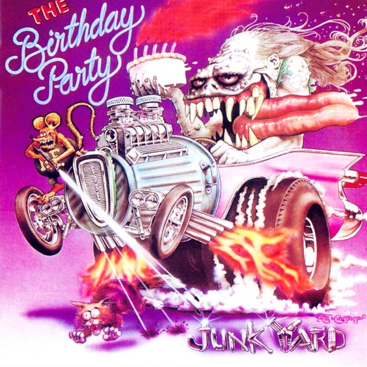 Junkyard by The Birthday Party album cover