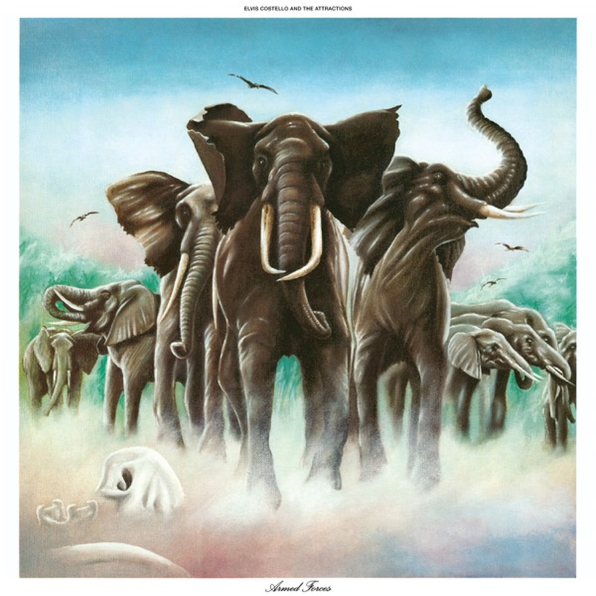 Armed Forces by Elvis Costello album cover