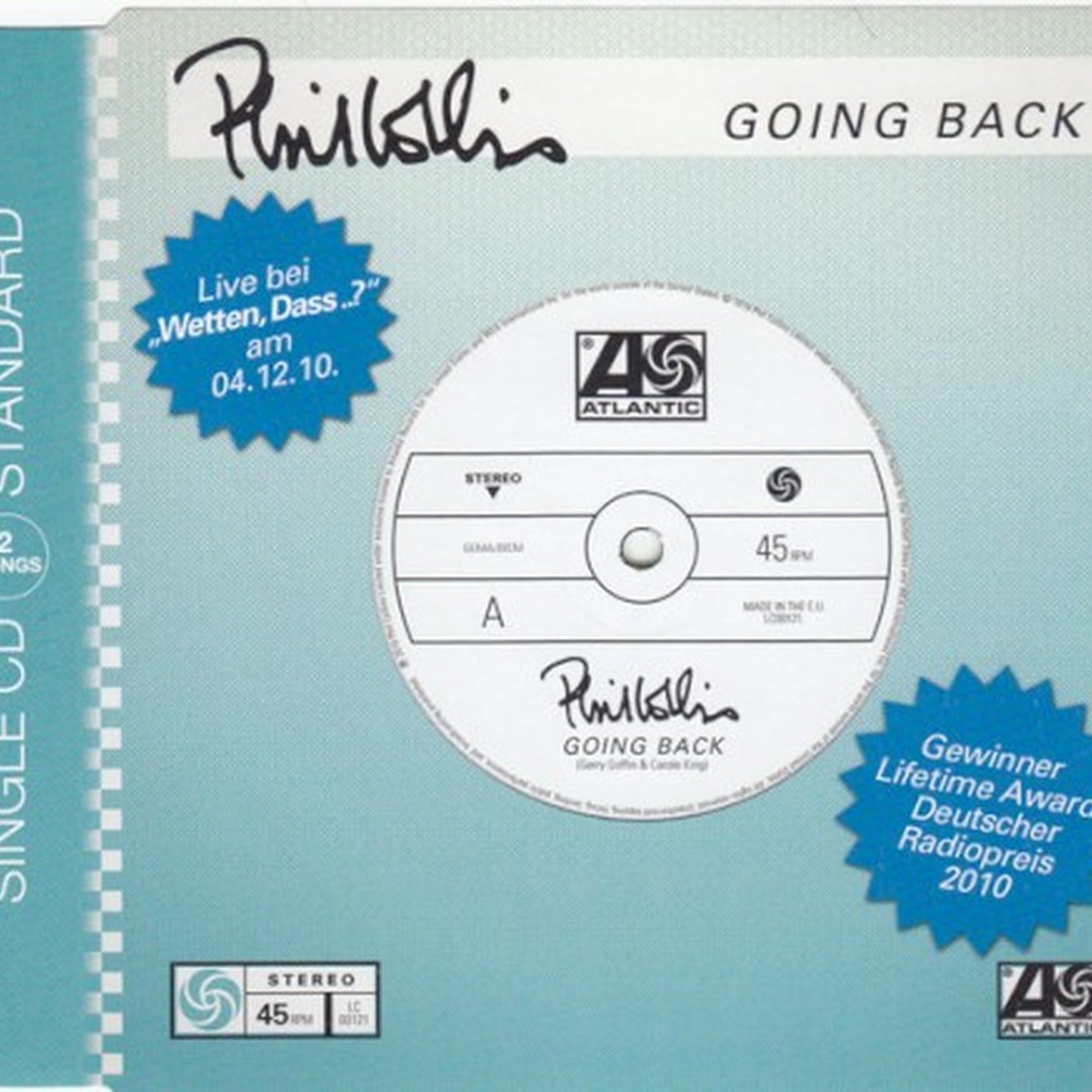 Going Back by Phil Collins album cover