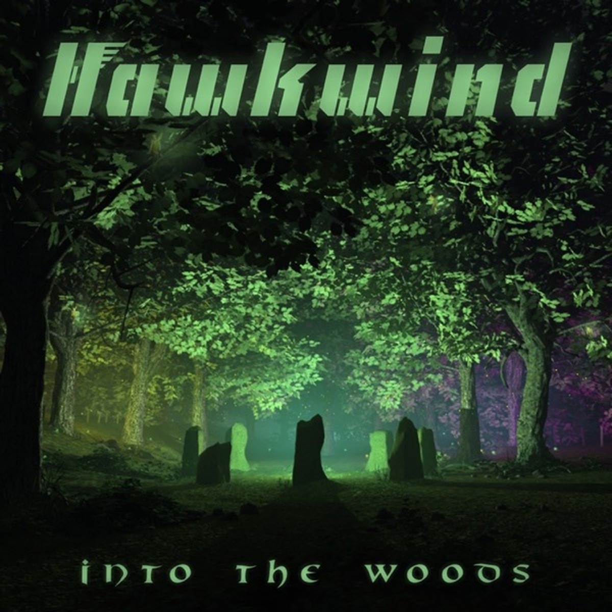 Into the Woods (Hawkwind album) by Hawkwind album cover
