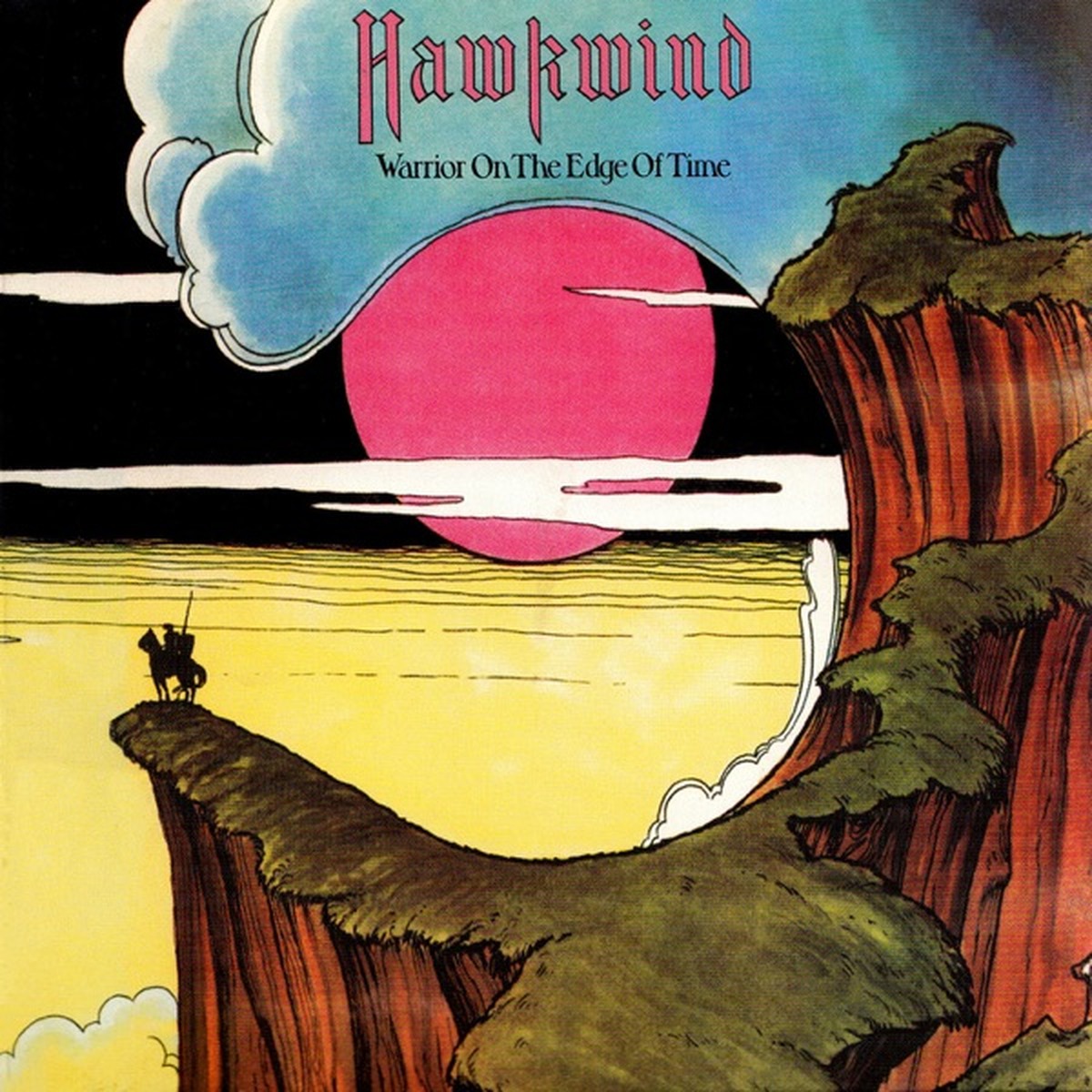 Warrior on the Edge of Time by Hawkwind album cover