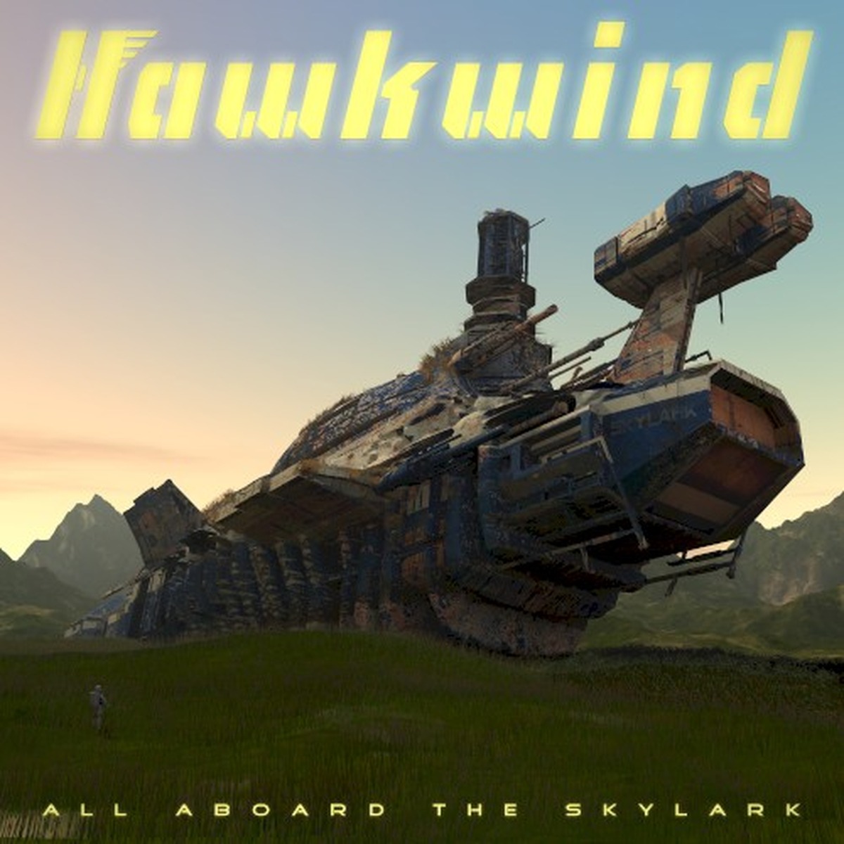 All Aboard the Skylark by Hawkwind album cover