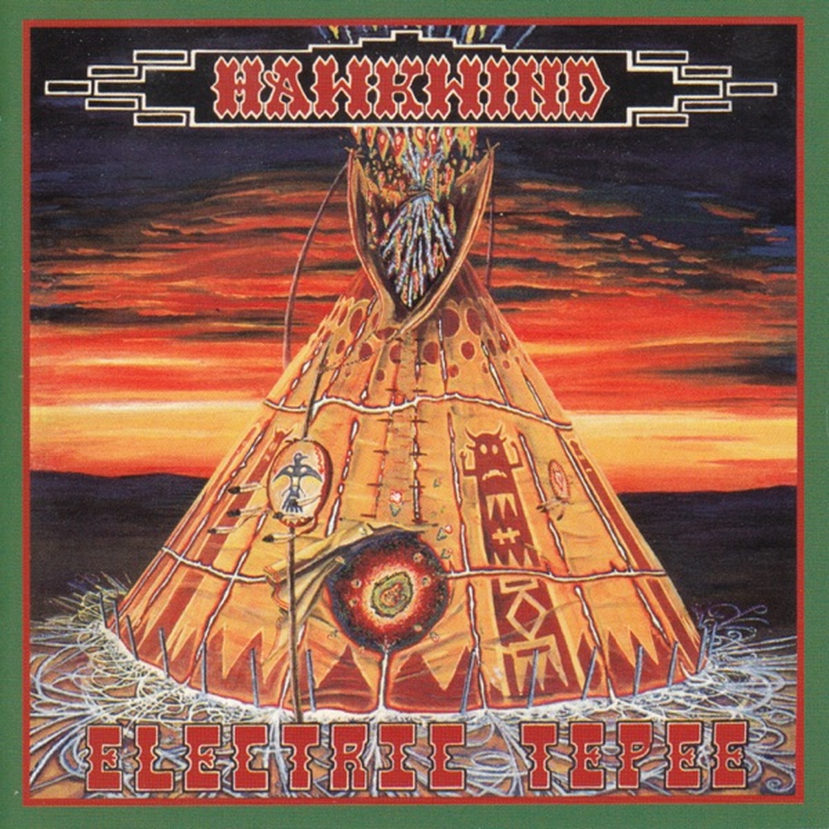 Electric Tepee by Hawkwind album cover
