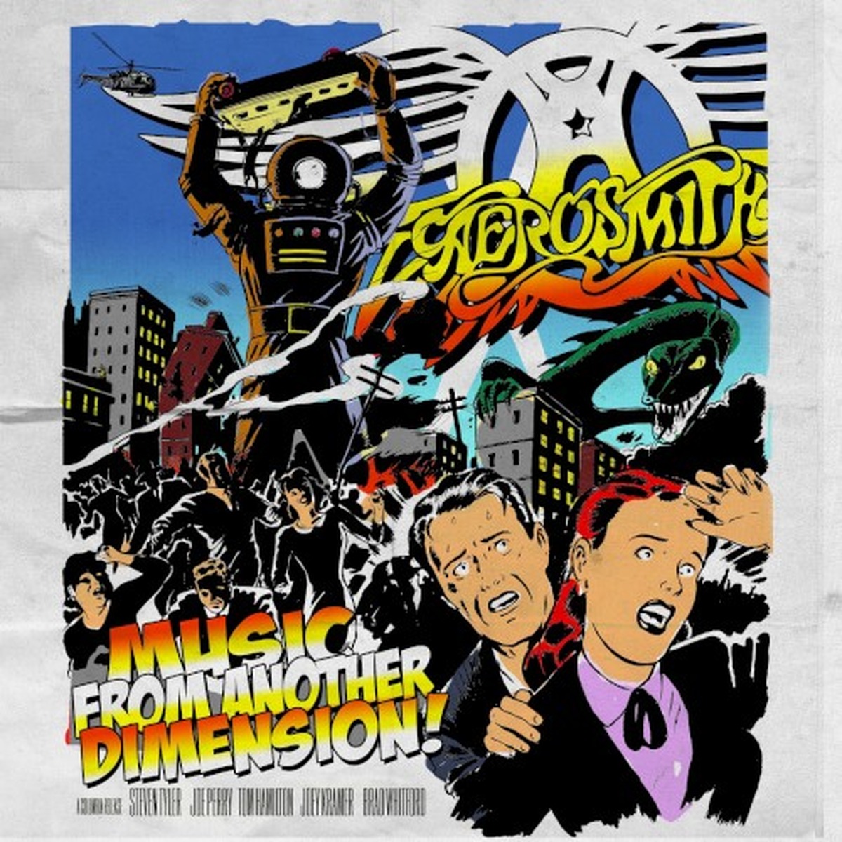 Music from Another Dimension! by Aerosmith album cover