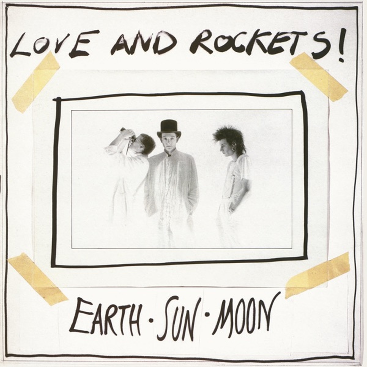 Earth, Sun, Moon by Love and Rockets album cover