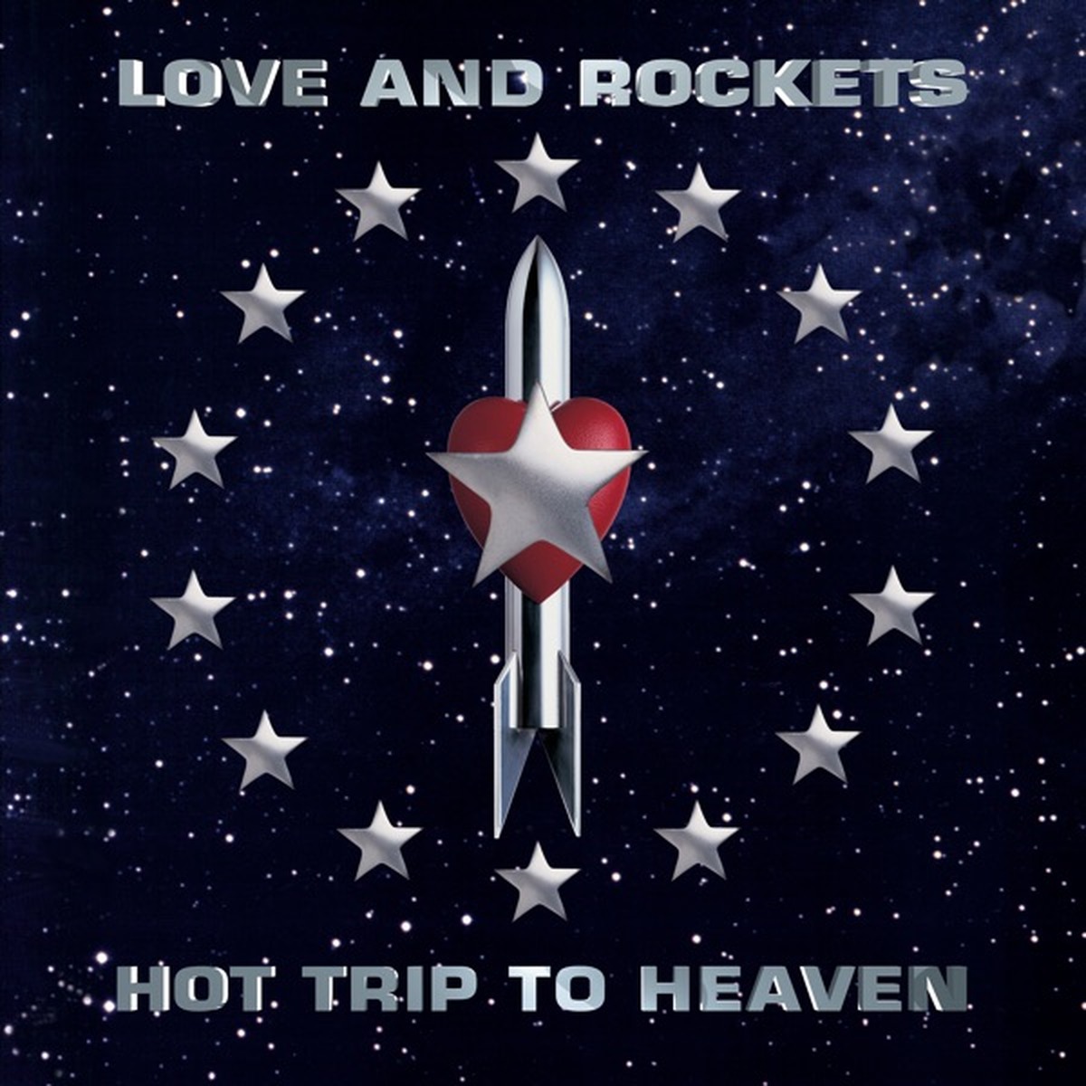 Hot Trip to Heaven by Love and Rockets album cover