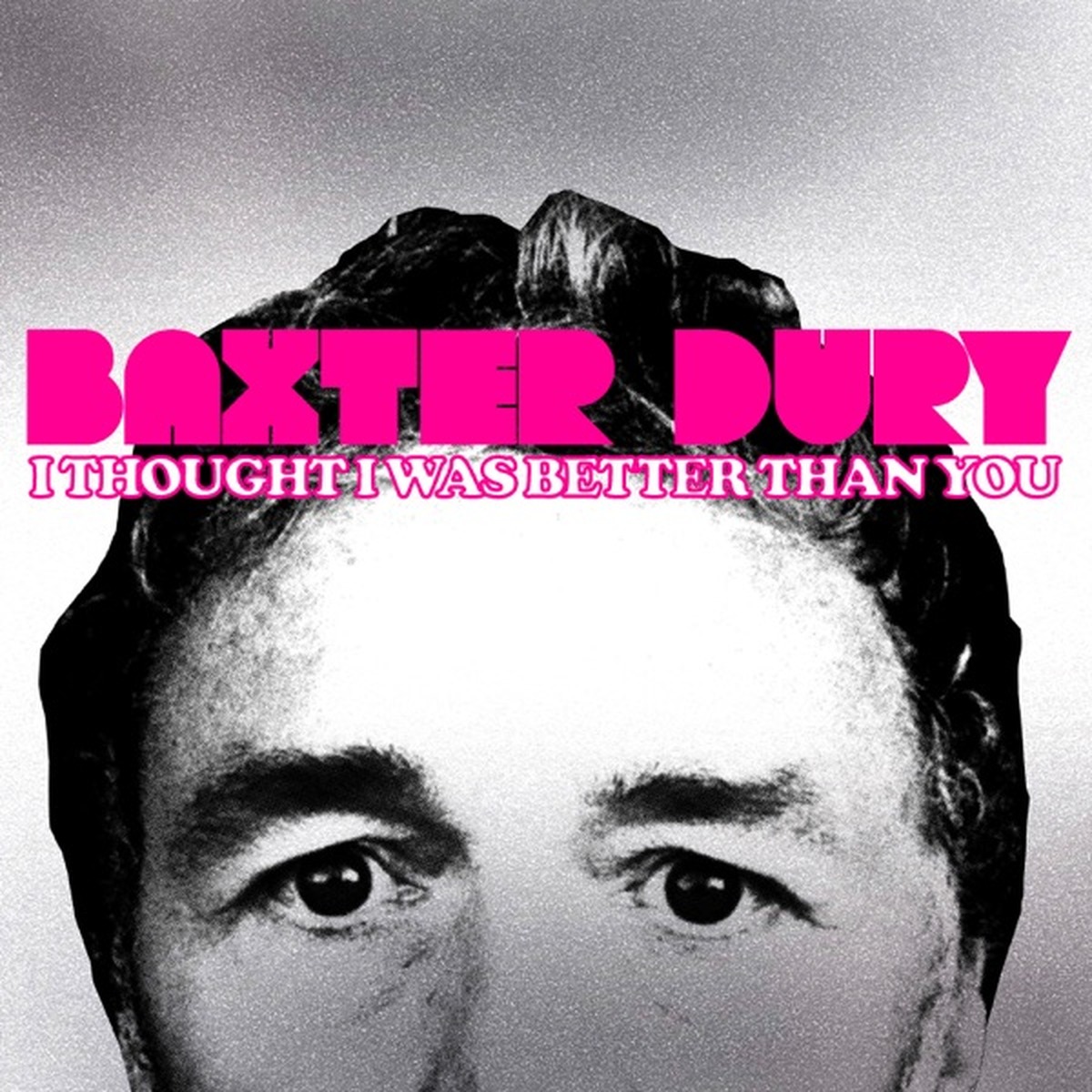 I Thought I Was Better Than You by Baxter Dury album cover