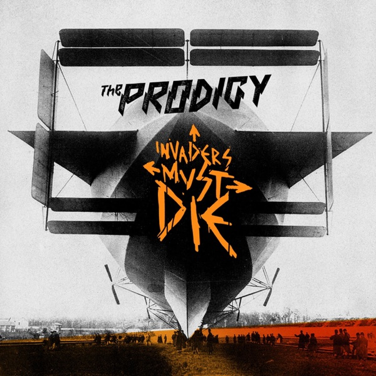 Invaders Must Die by The Prodigy album cover