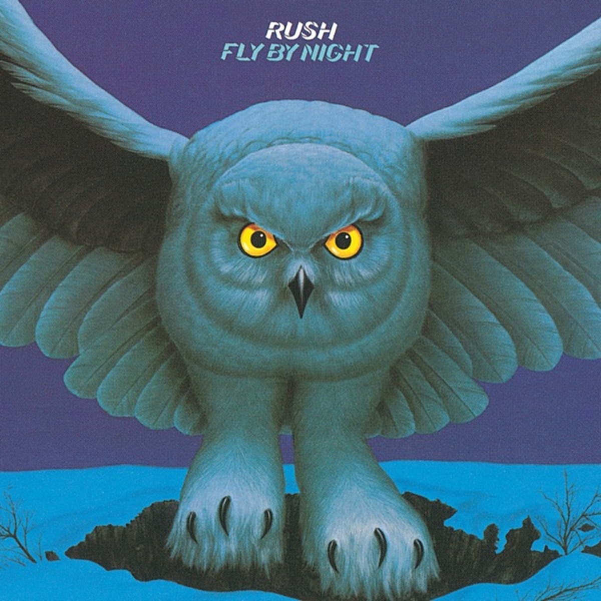 Fly by Night by Rush album cover