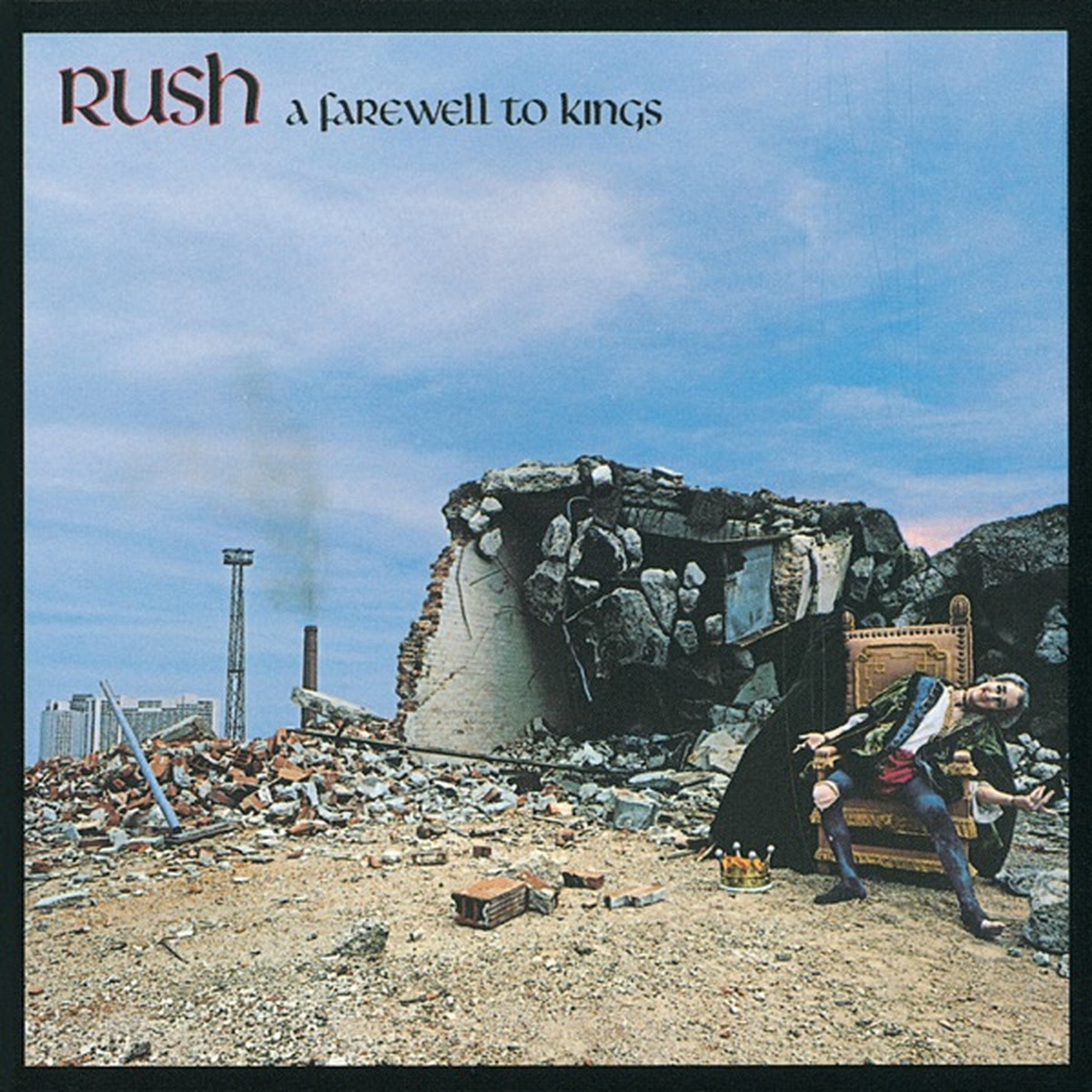 A Farewell to Kings by Rush album cover