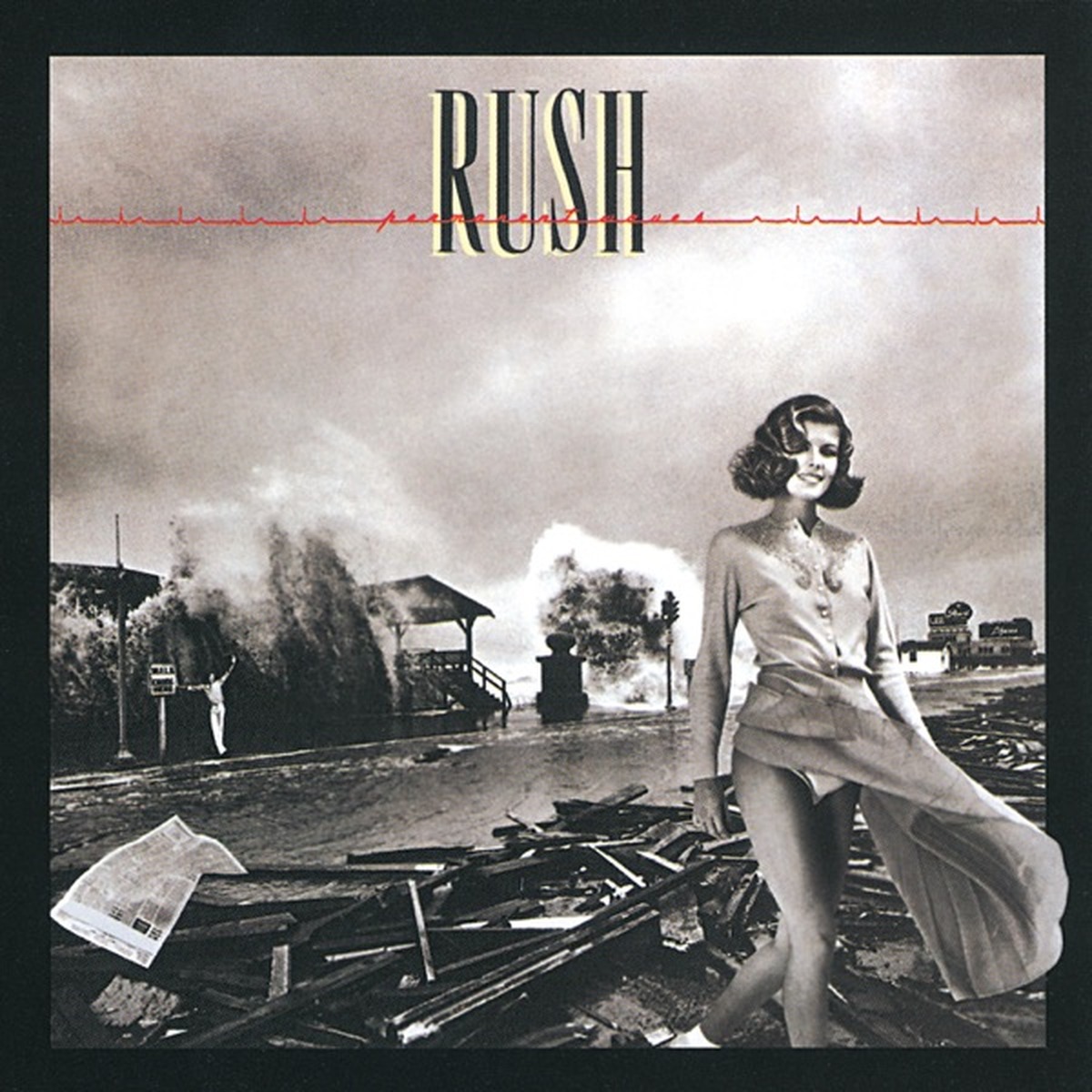 Permanent Waves by Rush album cover