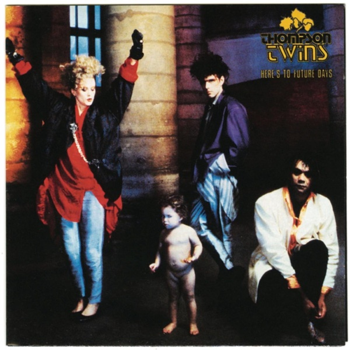 Here's to Future Days by Thompson Twins album cover