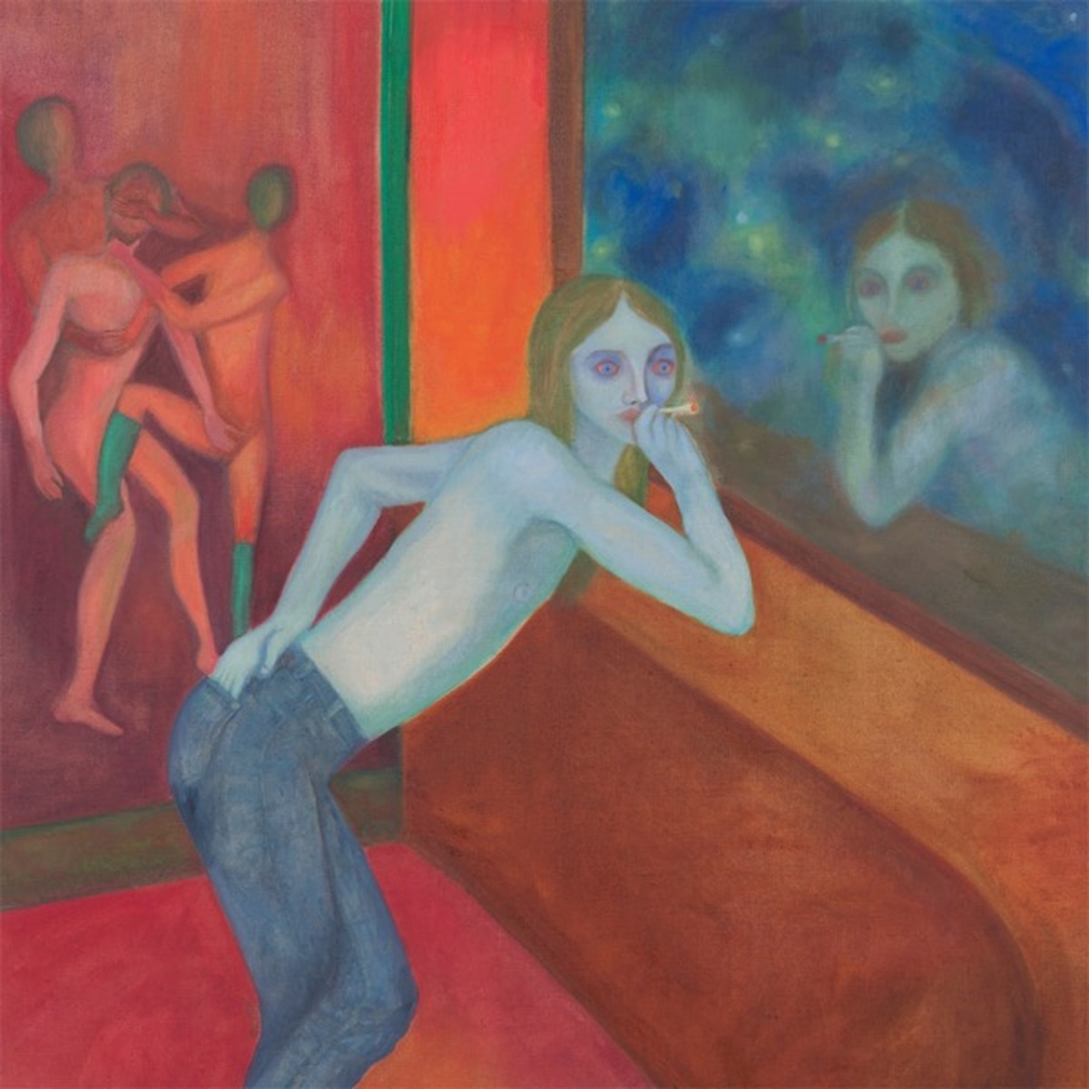 Raw Silk Uncut Wood by Laurel Halo album cover