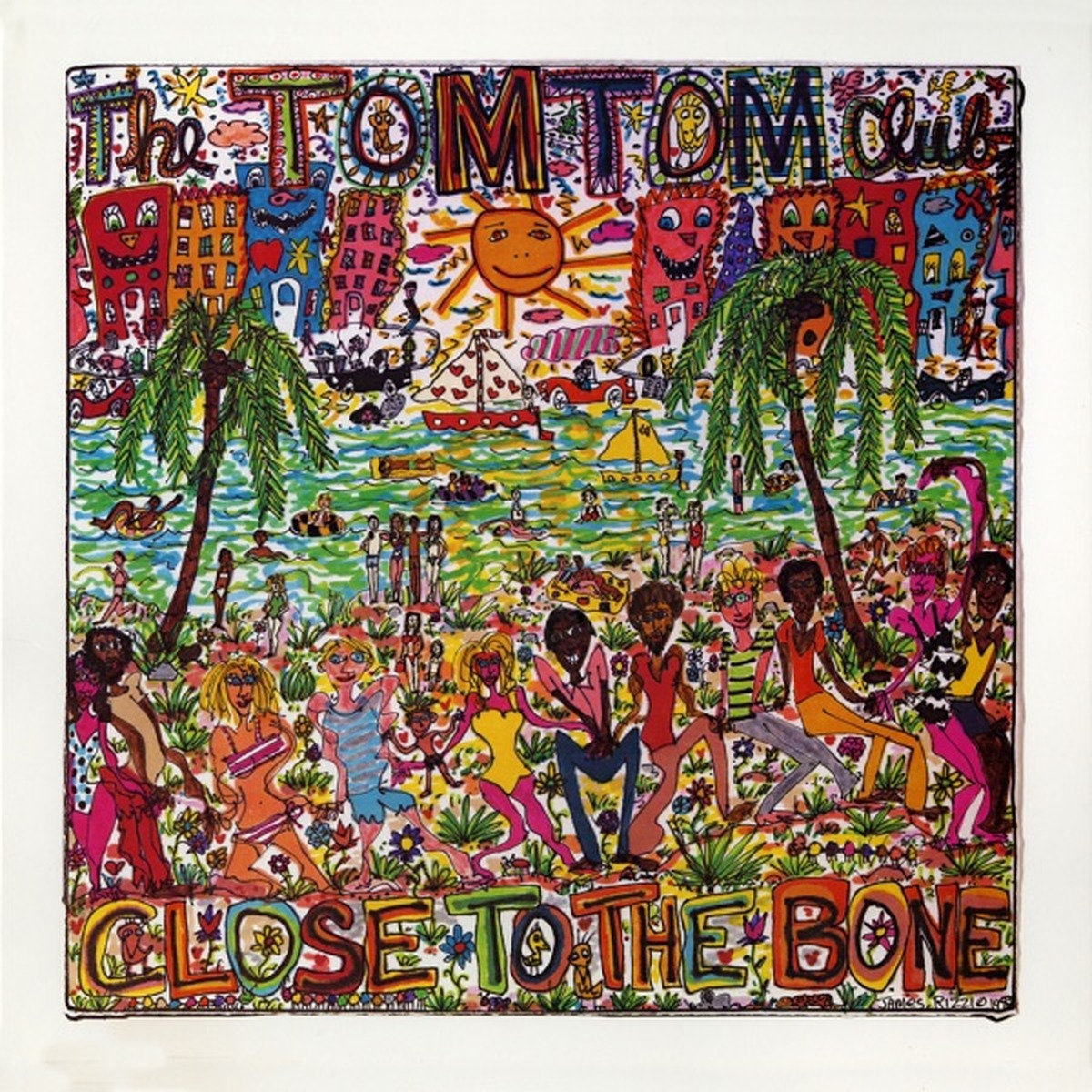 Close to the Bone by Tom Tom Club album cover