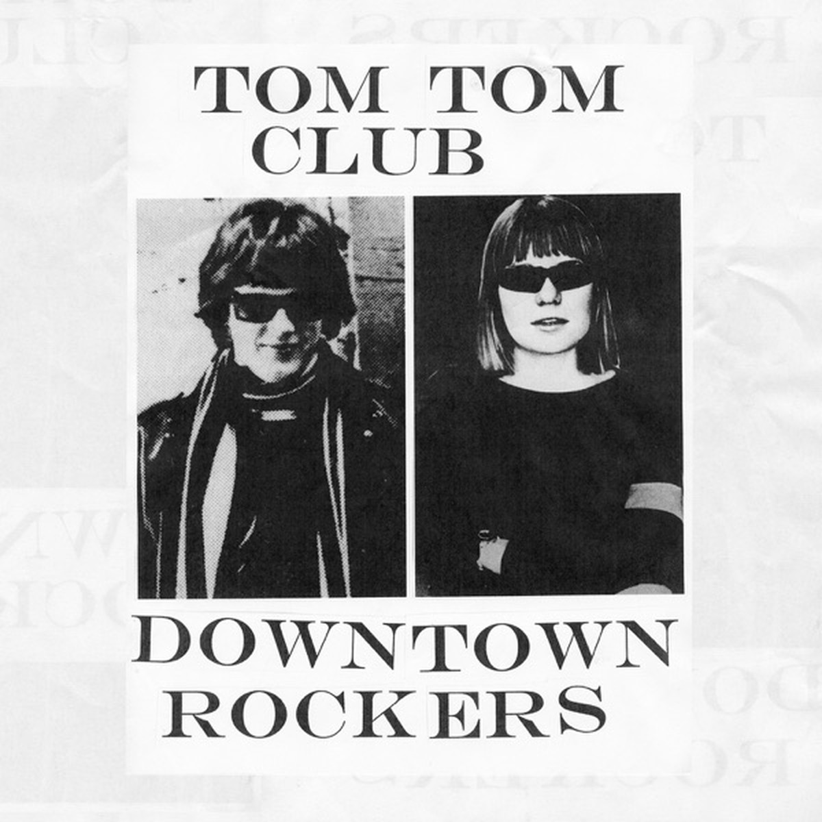 Downtown Rockers by Tom Tom Club album cover